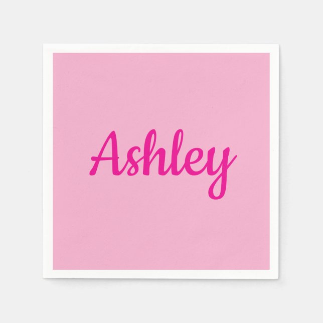 Anpassade coola pappersservett (Framsidan)