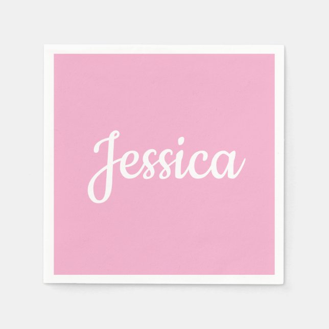 Anpassade coola pappersservett (Framsidan)