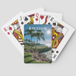 Anpassade Country Club Poker-stil spelkort
