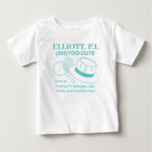 Anpassade Cute Baby P.I. T Shirt