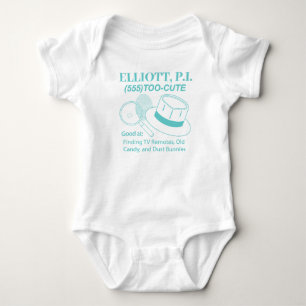Anpassade Cute Baby P.I. T Shirt