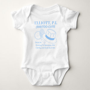Anpassade Cute Baby P.I. T Shirt