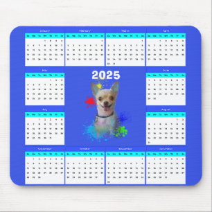 Anpassade Cute Chihuahua Hund Calendar Musmatta