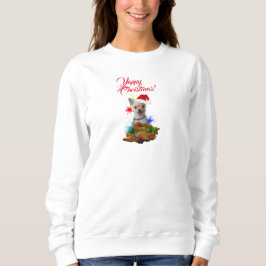 Anpassade Cute Chihuahua Hund Yappy jul T Shirt