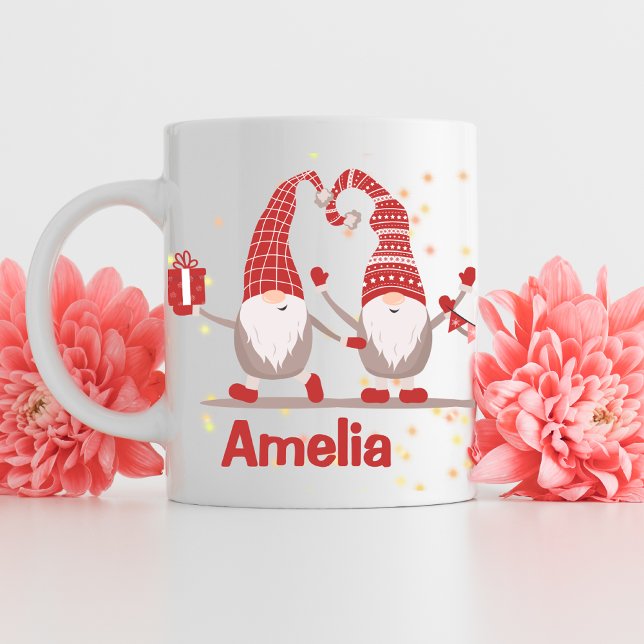 Anpassade Cute-julklapp, Helgdag Santa Kaffemugg (Skapare uppladdad)