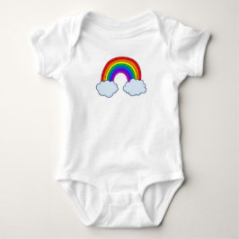 Anpassade Cute Rainbow Tee