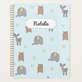 Anpassade Cute Scandinavian Animals Mönster