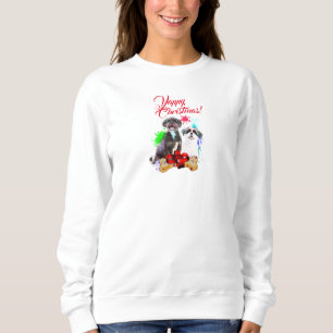Anpassade Cute Shih Tzu Hund Yappy jul T Shirt