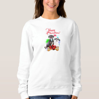 Anpassade Cute Shih Tzu Hund Yappy jul T Shirt