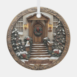 Anpassade (date&namn) vackert karvformat/3D-utseen Julgransdekoration