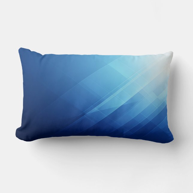 Anpassade Dekorativ kudde - blå dekorfärg (Framsida)