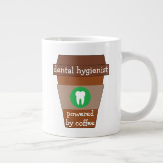 Anpassade Dentalhygien med kaffe Jumbo Mugg
