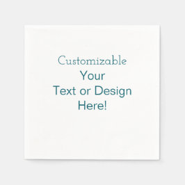 Anpassade/ Din text eller design här! Pappersservett