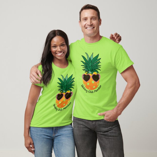 Anpassade Dinking Klubb Member T-Shirt (Unisex)