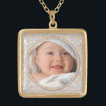 Anpassade ditt fotohalsband guldpläterat halsband<br><div class="desc">Ccustomizable ditt fotohalsband</div>