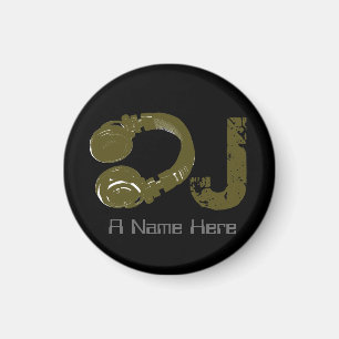 anpassade DJ Magnet