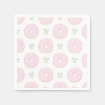 Anpassade Donut Sweet First Birthday