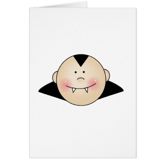 Anpassade Dracula Hälsningskort (Framsidan)