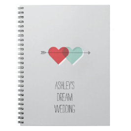 Anpassade Dream Bröllop Journal Anteckningsbok