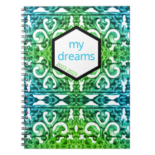 Anpassade Dream Diary Notebook Anteckningsbok