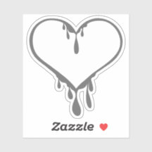 Anpassade - dropphjärta