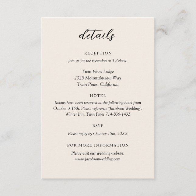 Anpassade Dusty Ro Tilläggskort (Framsida)