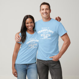 Anpassade Egendom i den transplanterade atletiska T Shirt