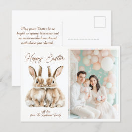 Anpassade 🐇 Egg-stra Speciella Påsk Wish Helg Vykort