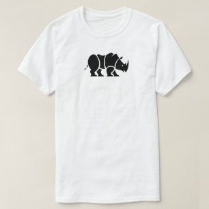 anpassade Elak Rhino 🦏 FestivalT-Shirt T Shirt