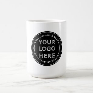 Anpassade, elegant, fetstil och förfining kaffemugg