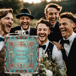 Anpassade Elegant Koppar Turquise Ram Fickplunta