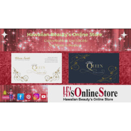 Anpassade Elegant Krona drottningsmall 11 Visitkort