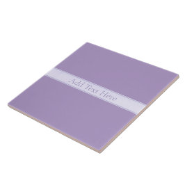 Anpassade Elegant Light Lavender Lila Kakelplatta