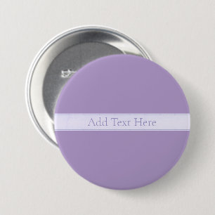 Anpassade Elegant Light Lavender Lila Knapp