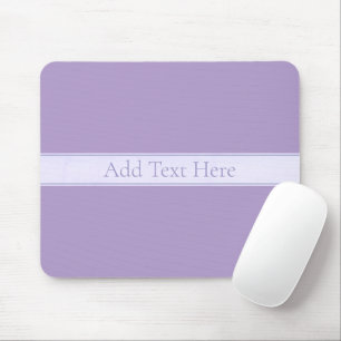 Anpassade Elegant Light Lavender Lila Musmatta