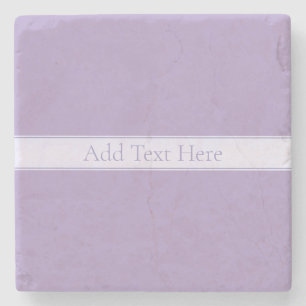 Anpassade Elegant Light Lavender Lila Stenunderlägg