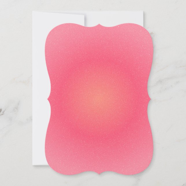 Anpassade Elegant Rosa Note Card Anteckningskort (Framsida)