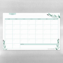 Anpassade Elegant - vattenfärgskalender