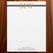 Anpassade Eleganta Initialer Personligt Monogram