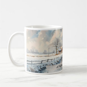 Anpassade Engelska landskapssidan på landsidan Kaffemugg