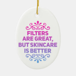 Anpassade Esthetiker hudvård Julgransprydnad Keramik