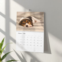 Anpassade Estniska Hound Hund Calendar