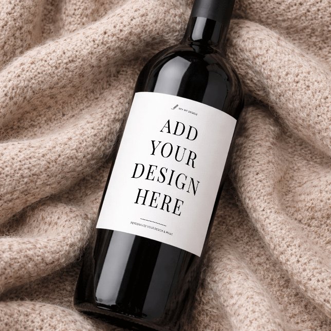 Anpassade etiketter för vinflaskor Tryckning av sp (Skapare uppladdad)