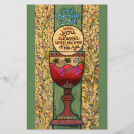 Anpassade Eucharist-kort med flera användor