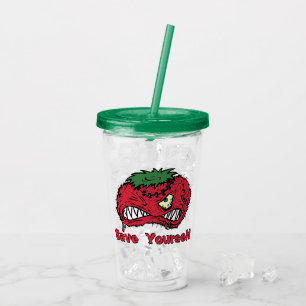 Anpassade Evil Tomato Take Away Mugg