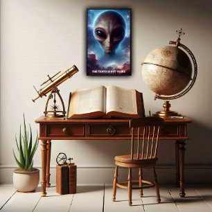 Anpassade Extraterrestrial Life-form Poster