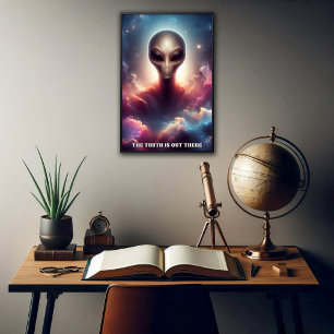Anpassade Extraterrestrial Life-form Poster