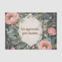 Anpassade Fabulous Blommigt-mjukpapper