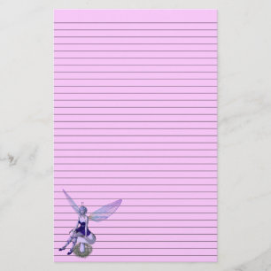 Anpassade Fairy Stationery - tillval linjer Brevpapper