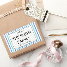 Anpassade familjejordbruk rektangulärt klistermärke